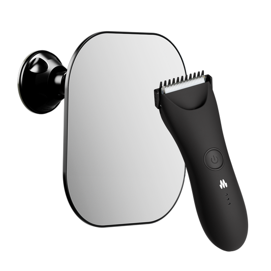 Meridian Trimmer Plus in Onyx color and a mirror Kit