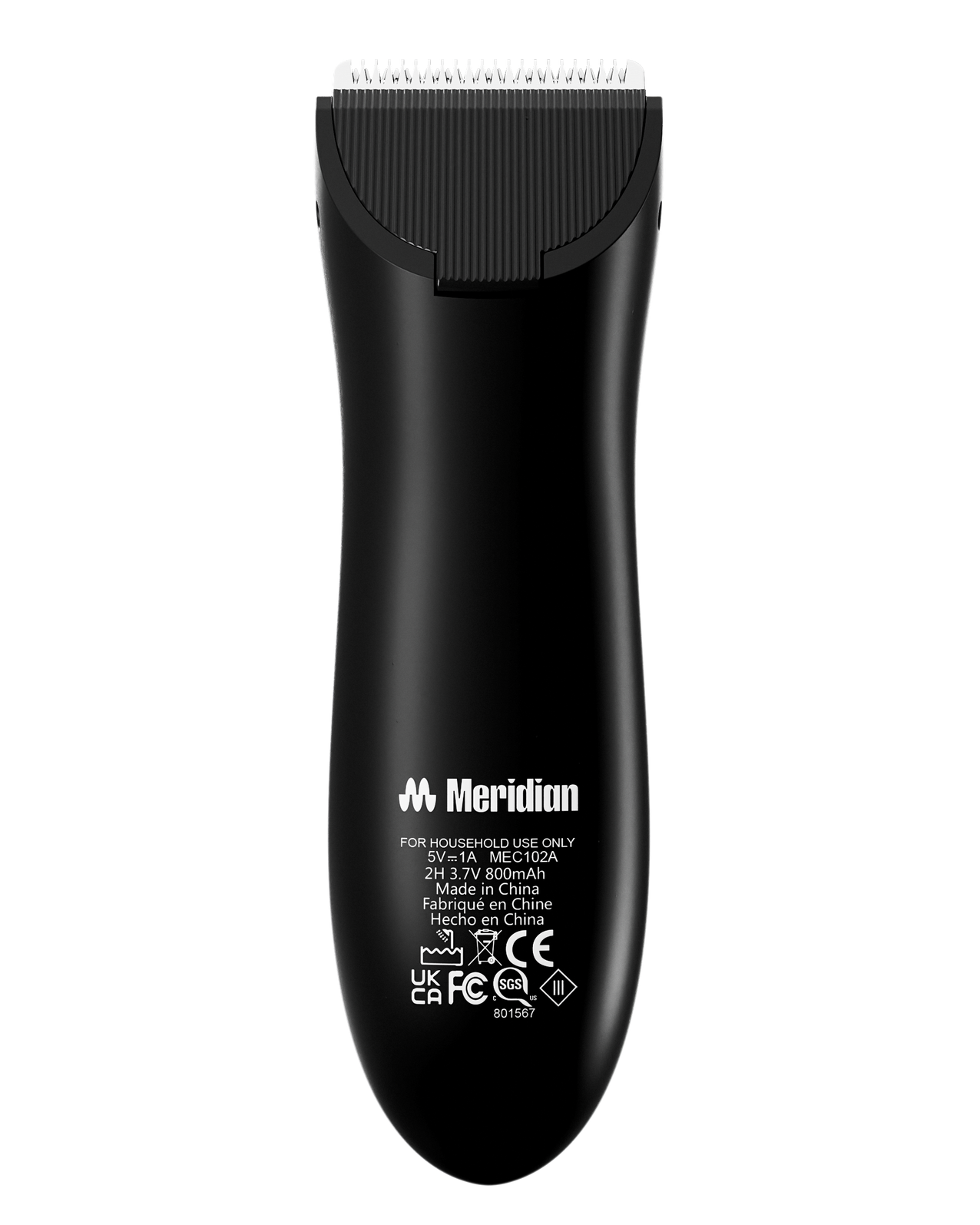 Meridian Trimmer in Onyx Back